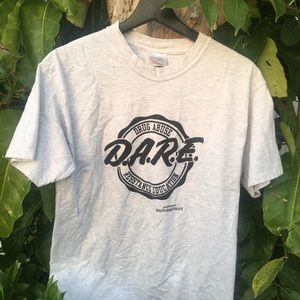 D.A.R.E anti drugs t shirt